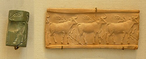 Cylinder seal from Uruk